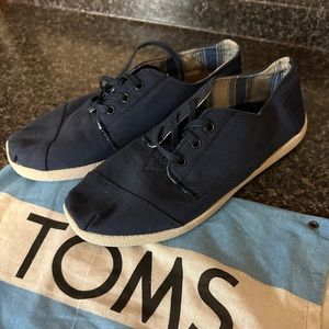 TOMS Dark Blue Size 9.5